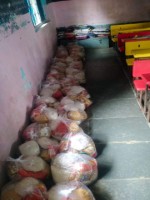 Foodgrain distribution at Antharvaredi -Kalechiwadi